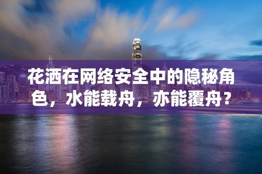 花洒在网络安全中的隐秘角色，水能载舟，亦能覆舟？