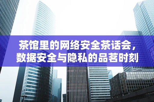 茶馆里的网络安全茶话会，数据安全与隐私的品茗时刻