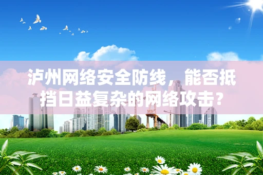 泸州网络安全防线，能否抵挡日益复杂的网络攻击？