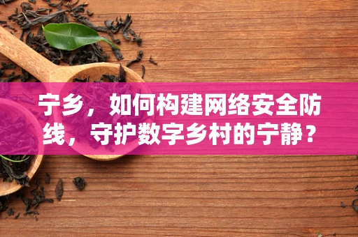 宁乡，如何构建网络安全防线，守护数字乡村的宁静？