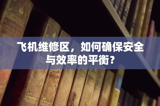 飞机维修区，如何确保安全与效率的平衡？
