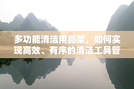 多功能清洁用品架，如何实现高效、有序的清洁工具管理？