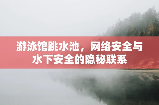 游泳馆跳水池，网络安全与水下安全的隐秘联系