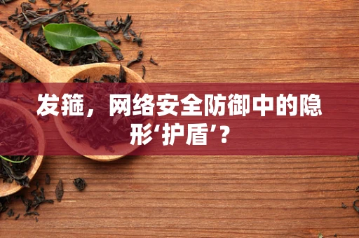 发箍，网络安全防御中的隐形‘护盾’？