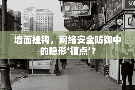 墙面挂钩，网络安全防御中的隐形‘锚点’？