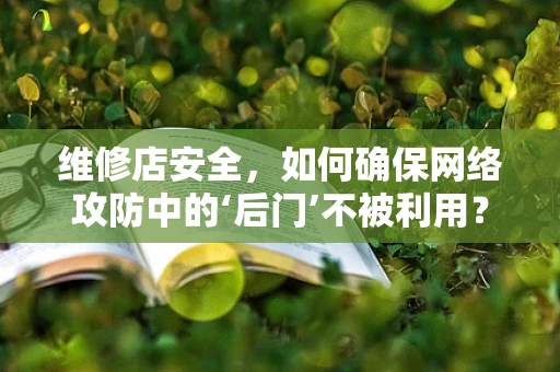 维修店安全，如何确保网络攻防中的‘后门’不被利用？