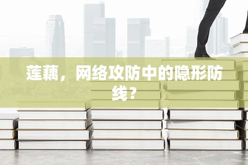 莲藕，网络攻防中的隐形防线？
