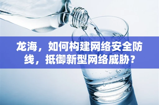 龙海，如何构建网络安全防线，抵御新型网络威胁？