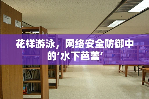 花样游泳，网络安全防御中的‘水下芭蕾’