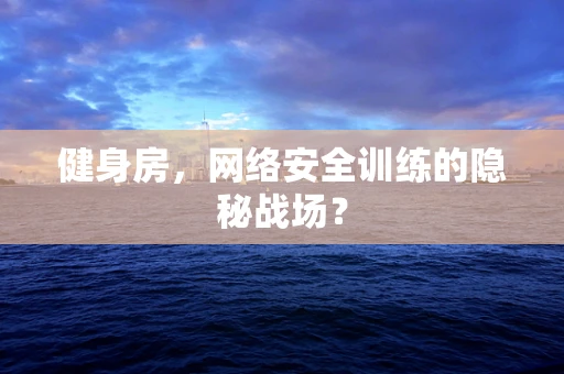 健身房，网络安全训练的隐秘战场？