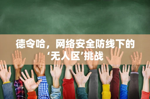 德令哈，网络安全防线下的‘无人区’挑战