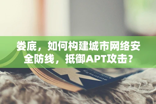 娄底，如何构建城市网络安全防线，抵御APT攻击？