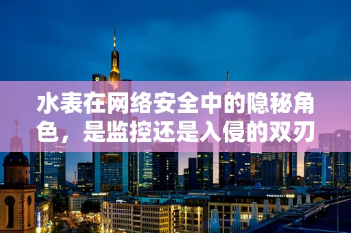 水表在网络安全中的隐秘角色，是监控还是入侵的双刃剑？