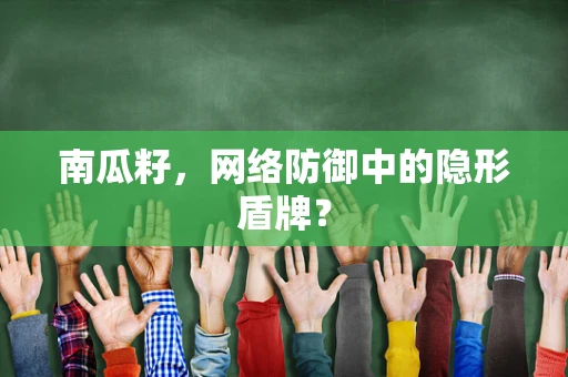 南瓜籽，网络防御中的隐形盾牌？