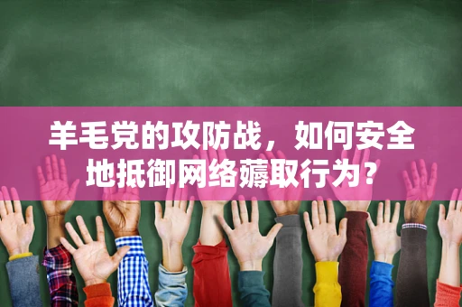 羊毛党的攻防战，如何安全地抵御网络薅取行为？
