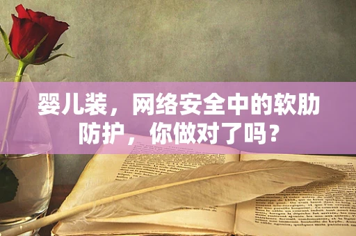 婴儿装，网络安全中的软肋防护，你做对了吗？