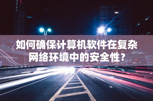如何确保计算机软件在复杂网络环境中的安全性？