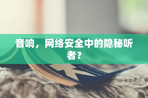 音响，网络安全中的隐秘听者？