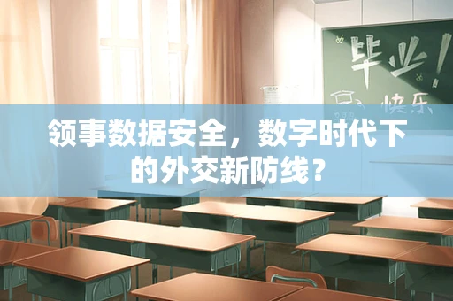 领事数据安全，数字时代下的外交新防线？