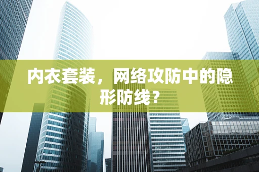内衣套装，网络攻防中的隐形防线？