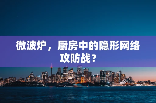 微波炉，厨房中的隐形网络攻防战？