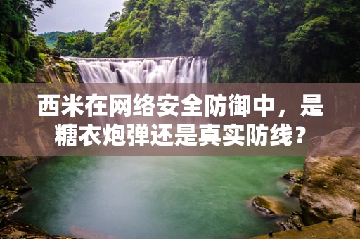 西米在网络安全防御中，是糖衣炮弹还是真实防线？