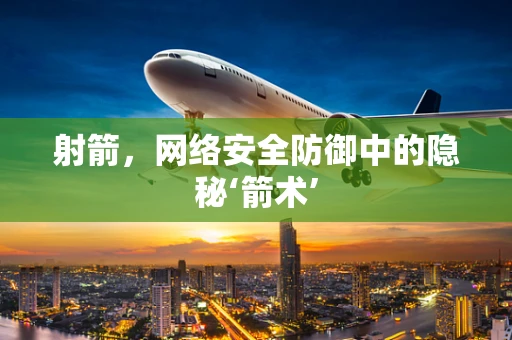 射箭，网络安全防御中的隐秘‘箭术’