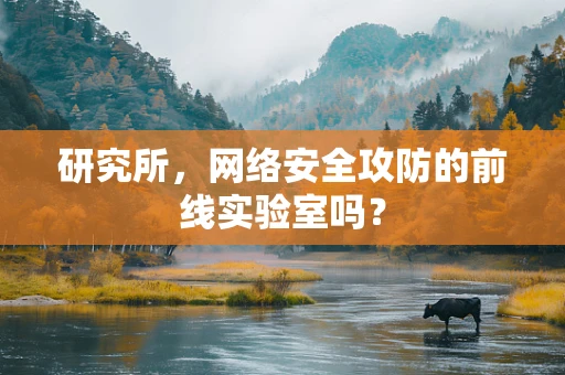 研究所，网络安全攻防的前线实验室吗？
