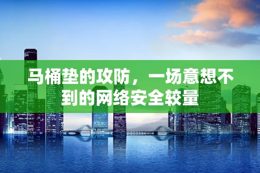 马桶垫的攻防，一场意想不到的网络安全较量