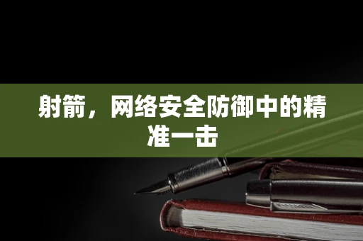 射箭，网络安全防御中的精准一击