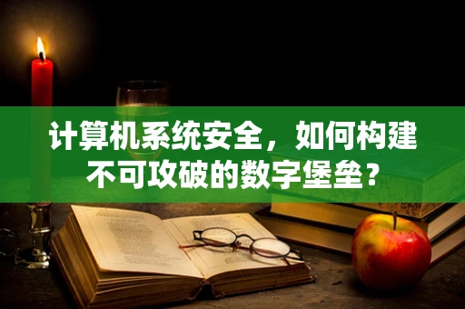计算机系统安全，如何构建不可攻破的数字堡垒？