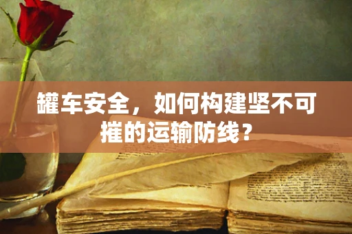 罐车安全，如何构建坚不可摧的运输防线？