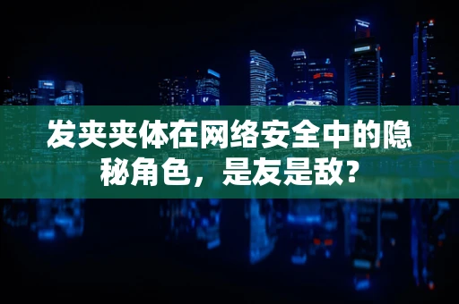 发夹夹体在网络安全中的隐秘角色，是友是敌？
