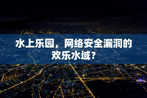 水上乐园，网络安全漏洞的欢乐水域？