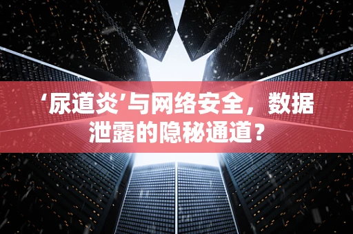 ‘尿道炎’与网络安全，数据泄露的隐秘通道？