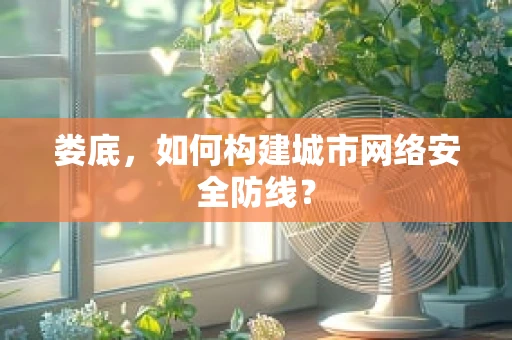 娄底，如何构建城市网络安全防线？