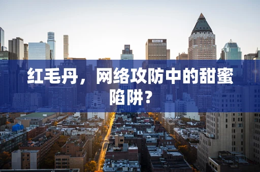 红毛丹，网络攻防中的甜蜜陷阱？