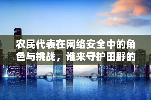 农民代表在网络安全中的角色与挑战，谁来守护田野的数字安全？