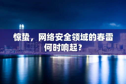 惊蛰，网络安全领域的春雷何时响起？