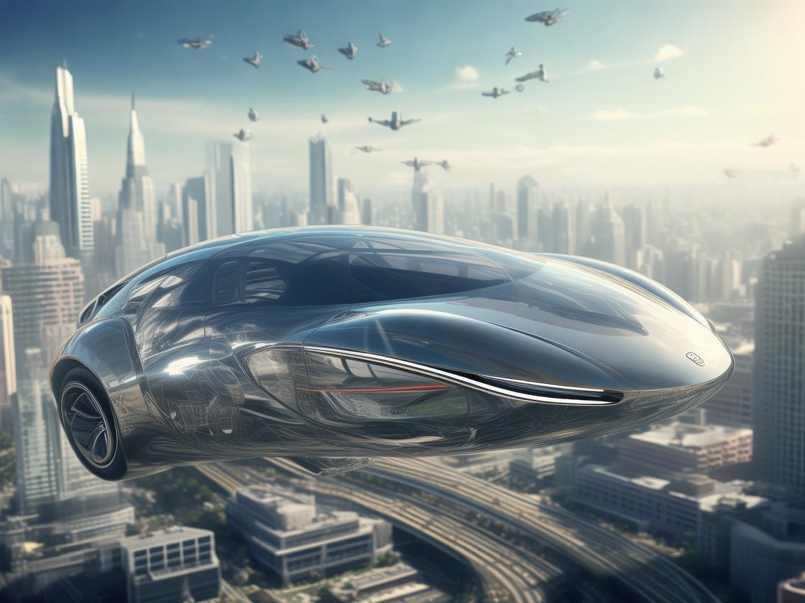 飞行汽车的未来，安全与隐私的空中挑战